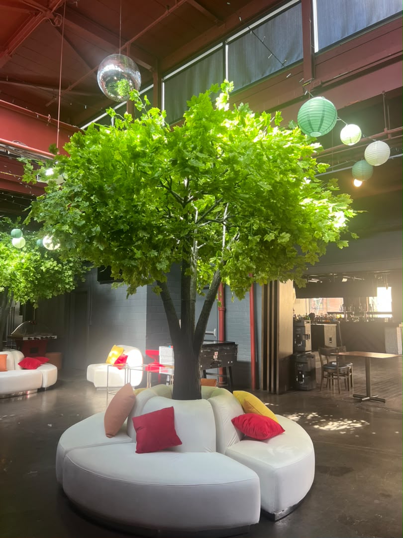 12ft Artificial Canadian Green Maple Tree Rental