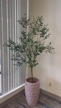 Load and play video in Gallery viewer, Artificial Olive Tree (6&#39;)
