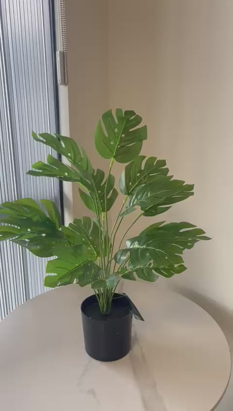 Artificial plant - 28" (Monstera plant)