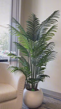 Load and play video in Gallery viewer, Artificial Palm Tree - 6&#39;(180cm)
