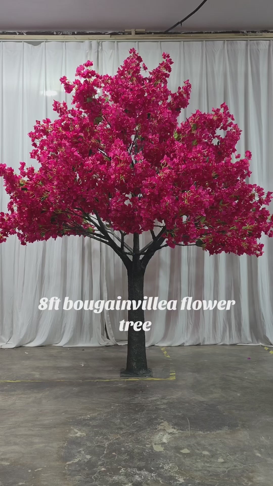 8ft Artificial Bougainvillea Flower tree