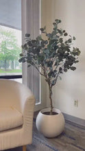 Load and play video in Gallery viewer, Artificial Eucalyptus Plant (140 cm)
