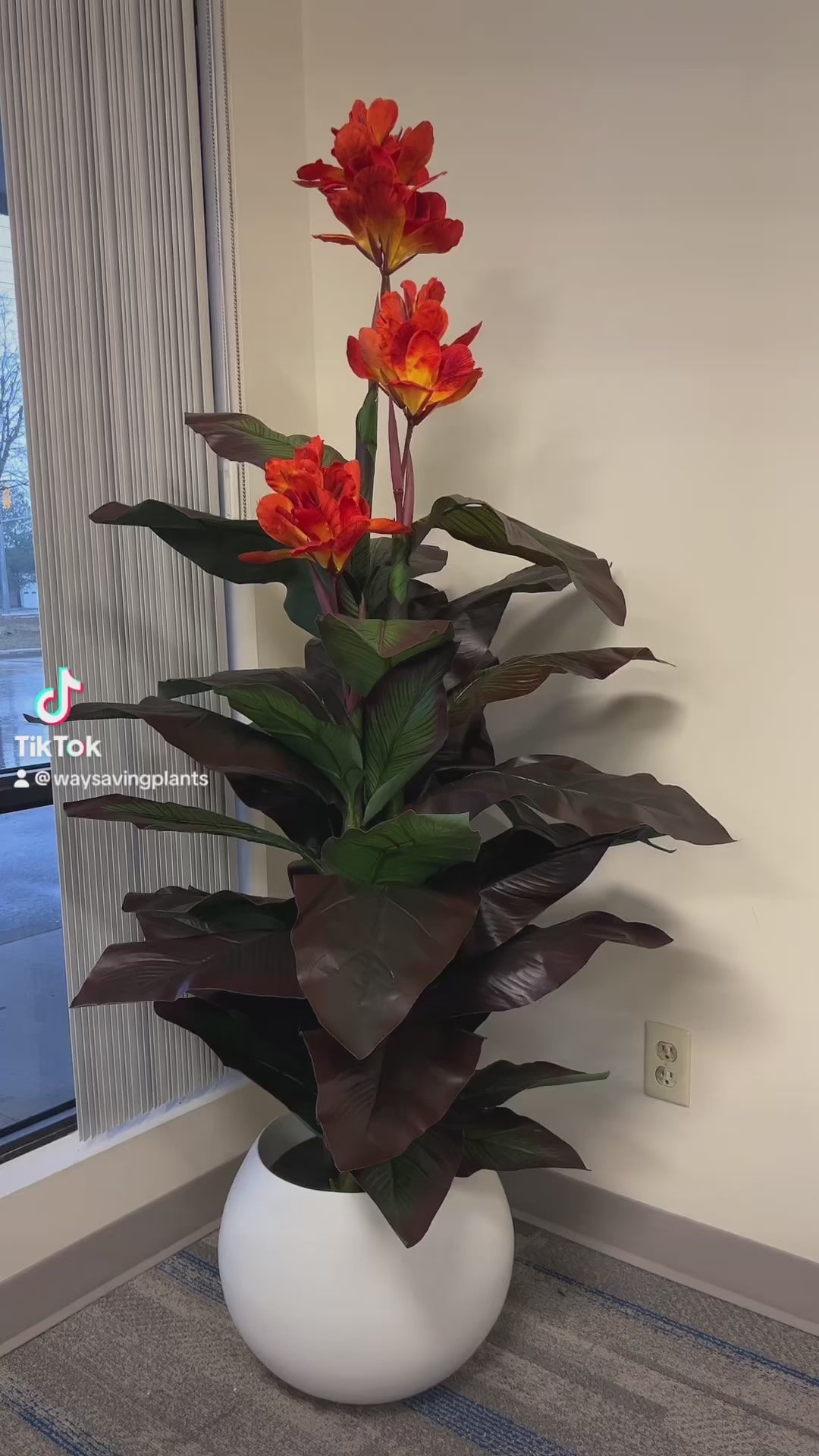 Artificial Canna Lily-5.3'