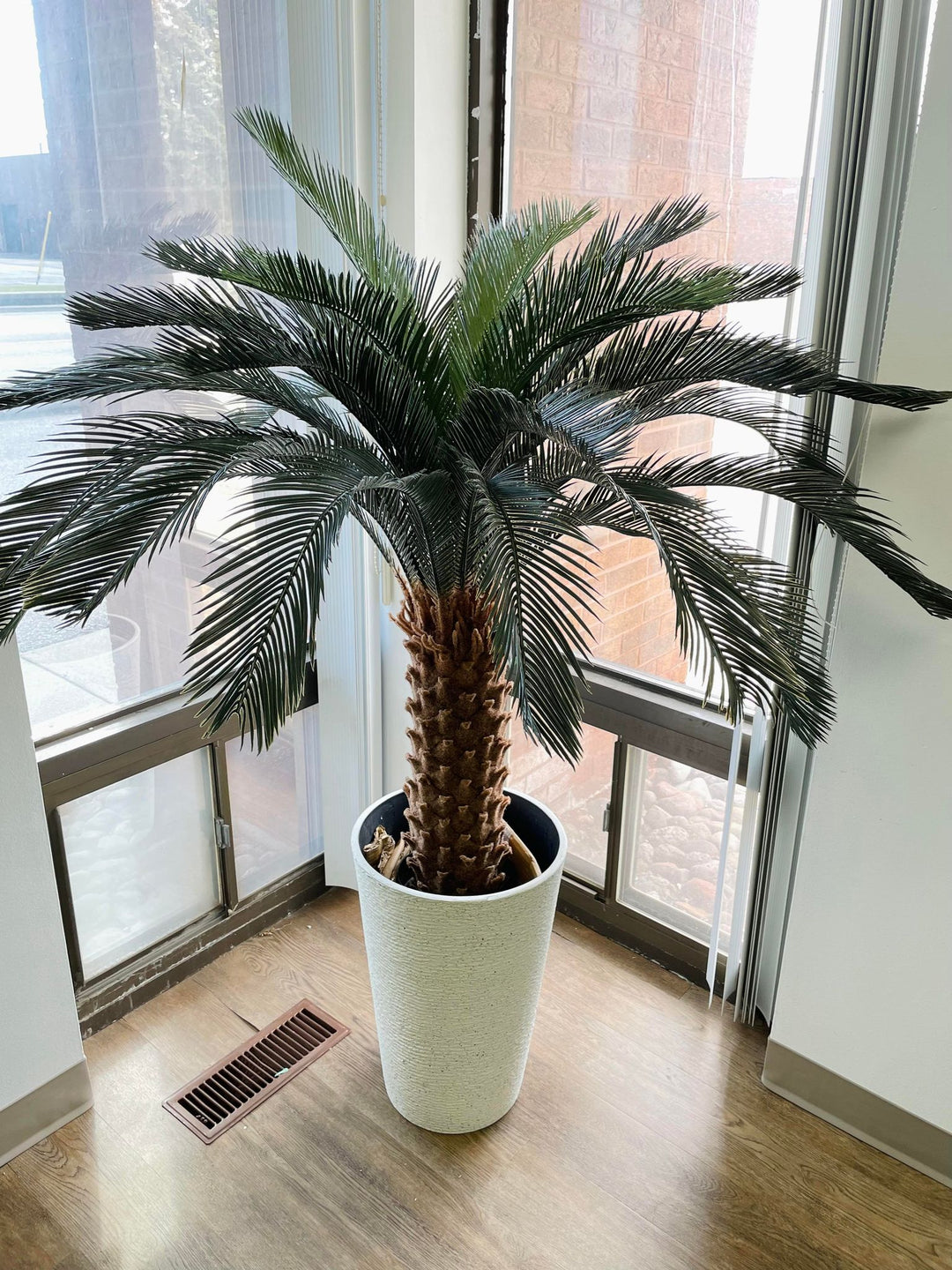 faux sago palm plant Artificial Sago Palm Tree 4.8' (140cm)