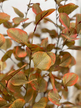 Load image into Gallery viewer, Close-up of autumn-colored leaves with a realistic texture, showcasing warm shades of orange and red.
