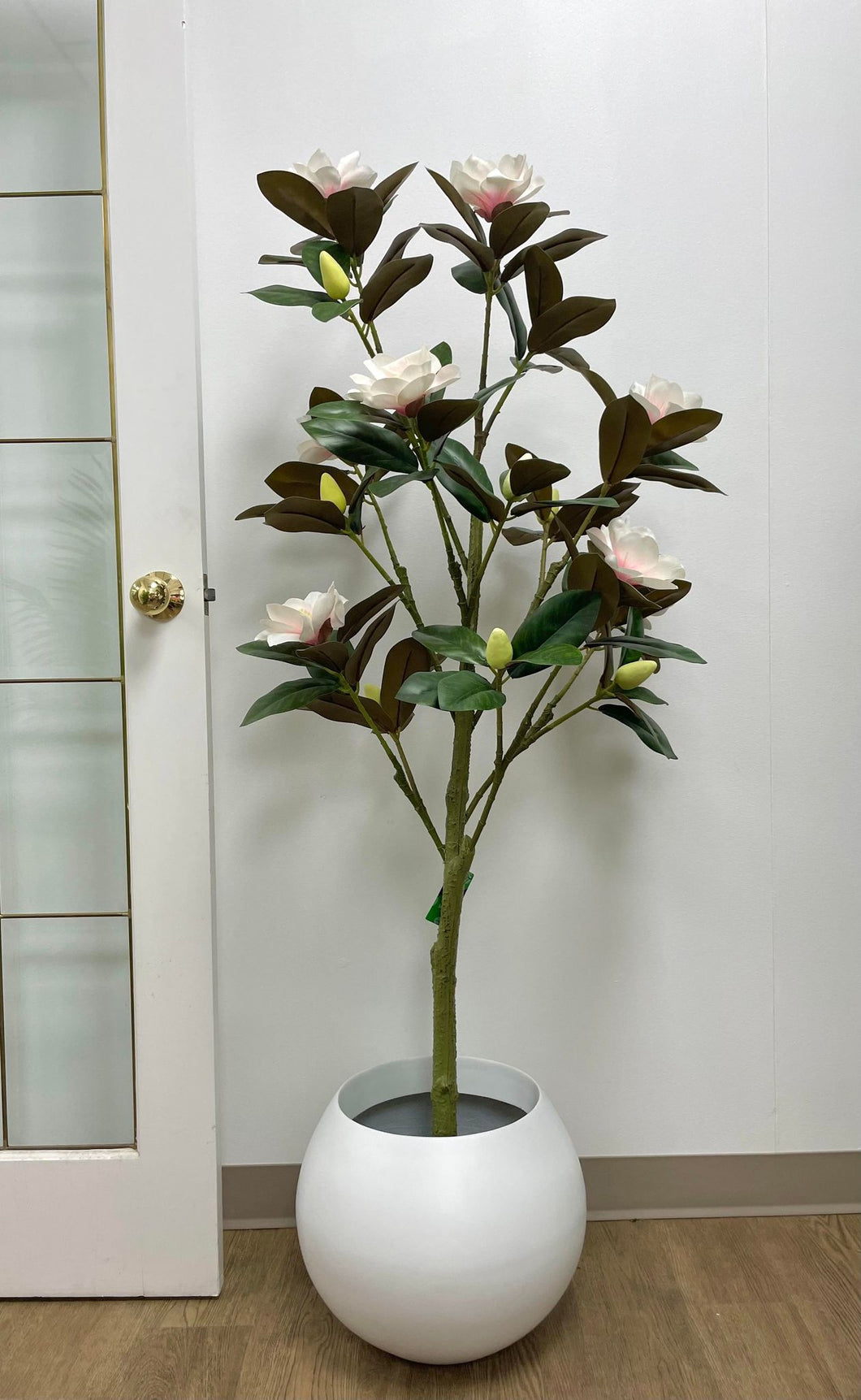 Artificial Magnolia  Flower Tree - 5.3'