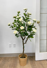 Charger l&#39;image dans la galerie, Artificial Camellia flower tree - 4&#39;
