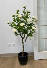 Charger l&#39;image dans la galerie, Artificial Camellia flower tree - 4&#39;
