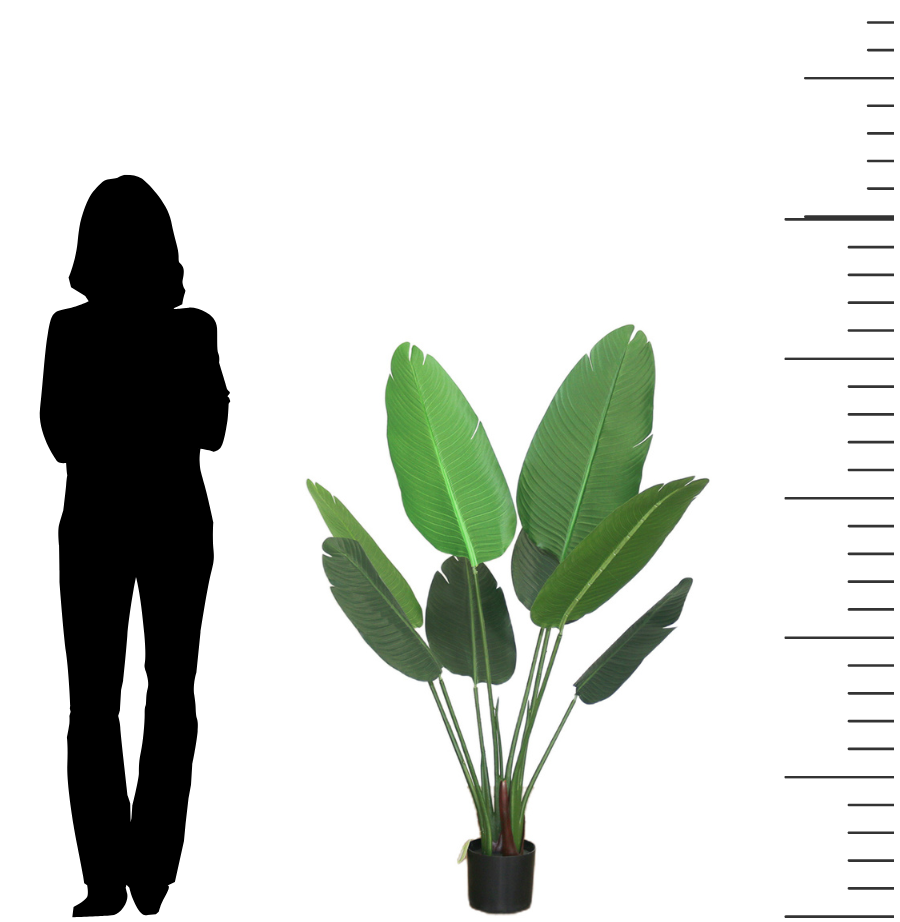 Artificial Bird of Paradise  - 4.3' (130cm)