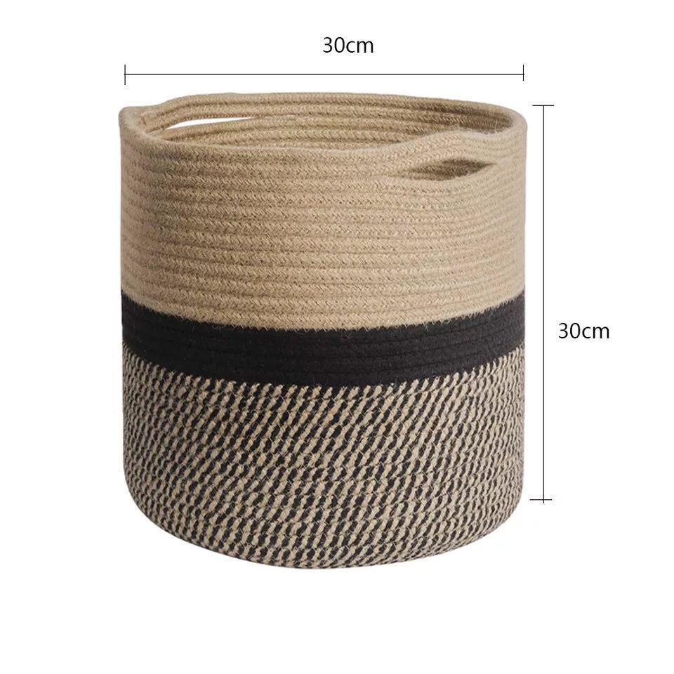 Woven Cotton-rope Basket