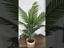 Load and play video in Gallery viewer, Artificial Palm Tree- 4.8&#39; (140 cm)
